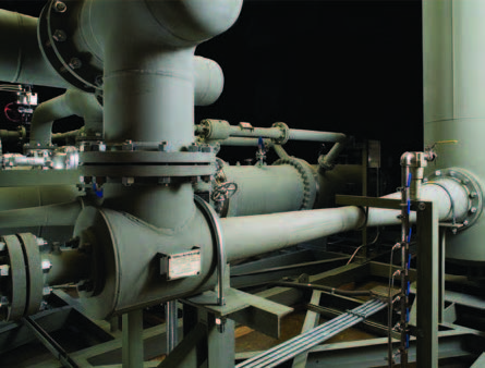 Steam jet ejector detail